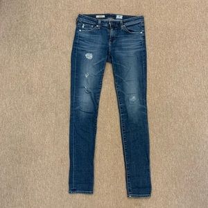 AG Adriano Goldschmied Ripped Jeans